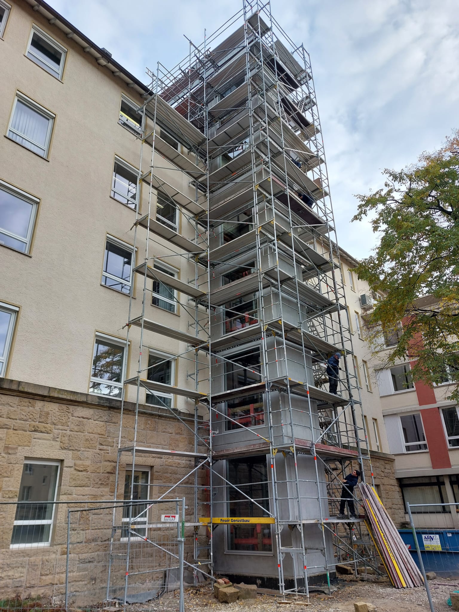 Historisches Gebäude Restaurierung